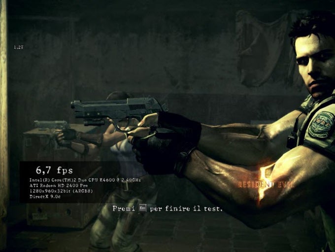 Resident Evil 5 Benchmark Resident Evil 5 Benchmark