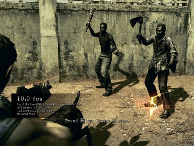 Resident Evil 5 Benchmark Resident Evil 5 Benchmark