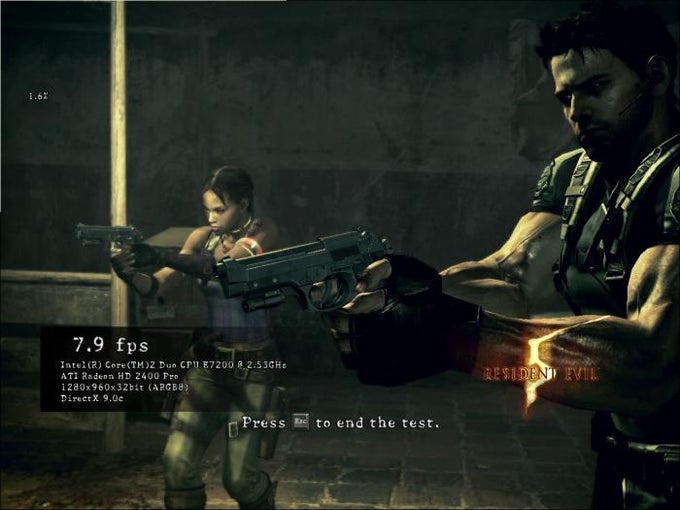 Resident Evil 5 Benchmark Resident Evil 5 Benchmark