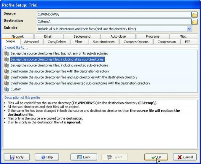 SyncBackSE SyncBackSE