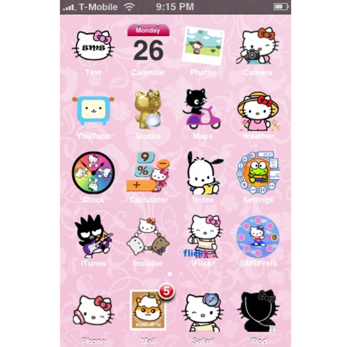 Messenger icon  Hello kitty themes, Phone icon, Iphone icon