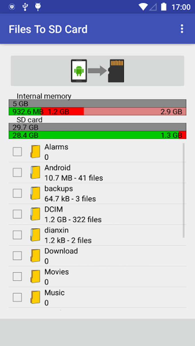 Files To SD Card Files To SD Card