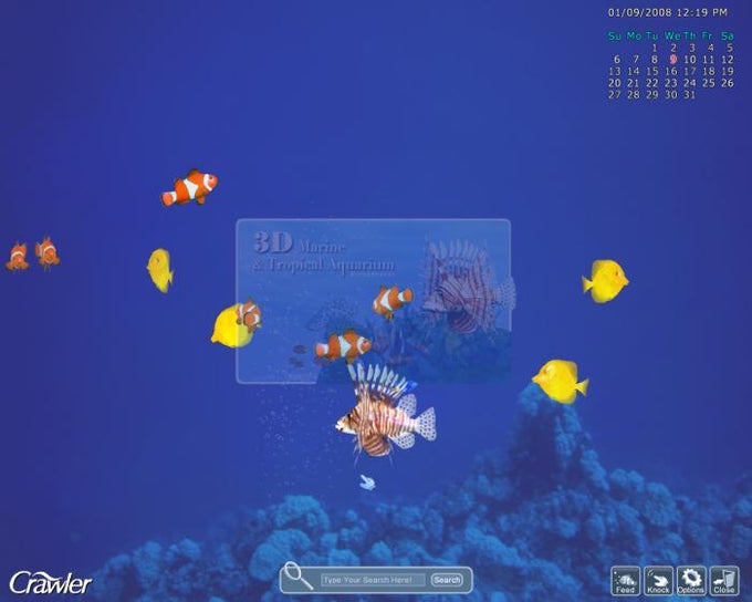 3D Tropical Aquarium Screensaver 3D Tropical Aquarium Screensaver