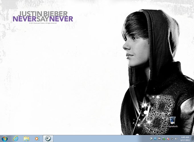 Tema Justin Bieber: Never Say Never Tema Justin Bieber: Never Say Never