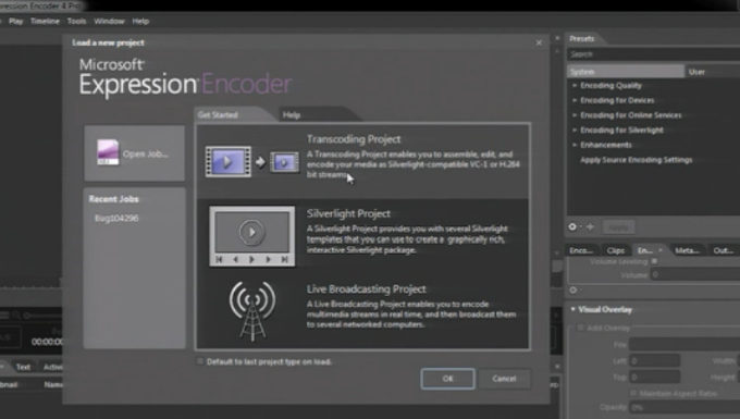 Microsoft Expression Encoder Microsoft Expression Encoder