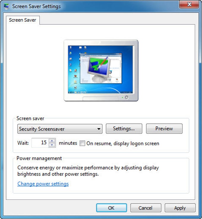Security Screensaver - Download