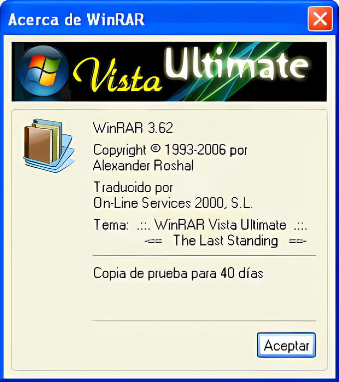WinRAR Vista Ultimate