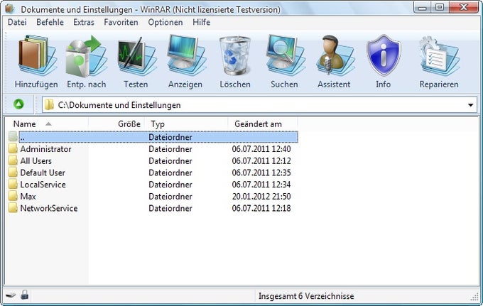 WinRAR Vista Ultimate Theme WinRAR Vista Ultimate Theme