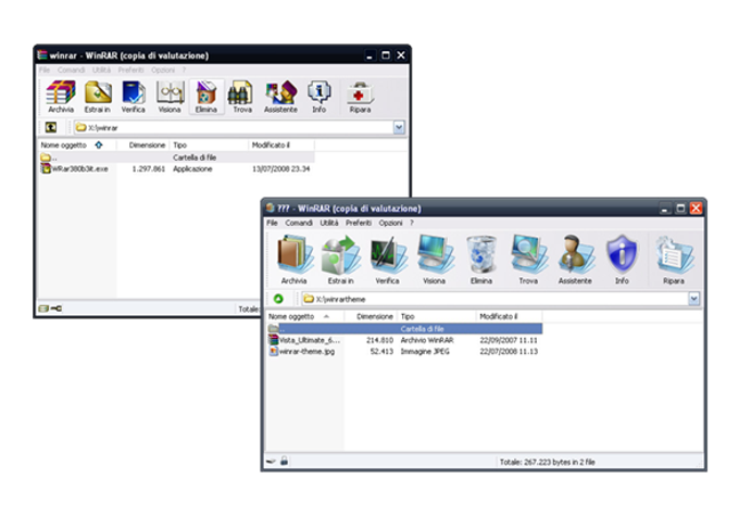 WinRAR Vista Ultimate Theme