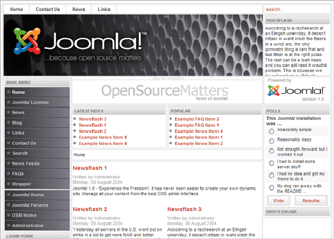 Joomla! Joomla!