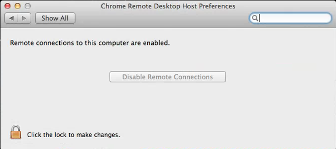 Chrome Remote Desktop Chrome Remote Desktop