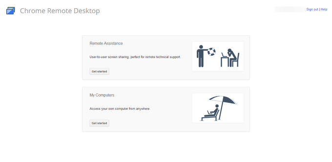 Chrome Remote Desktop Chrome Remote Desktop