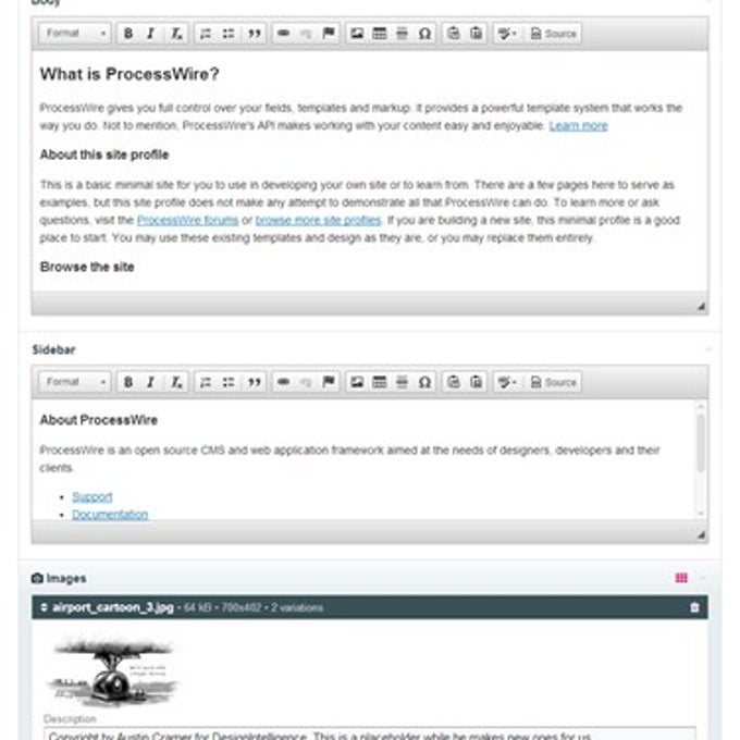ProcessWire ProcessWire