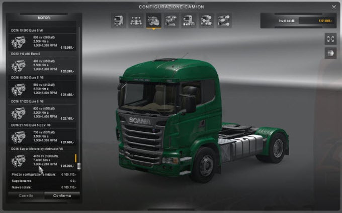 Euro Truck Simulator 2: Nowy silnik Scania Euro Truck Simulator 2: Nowy silnik Scania