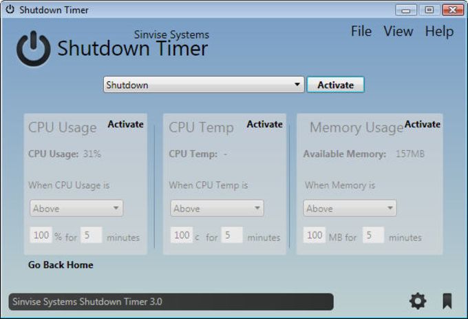 pc shutdown timer windows 10 taskbar