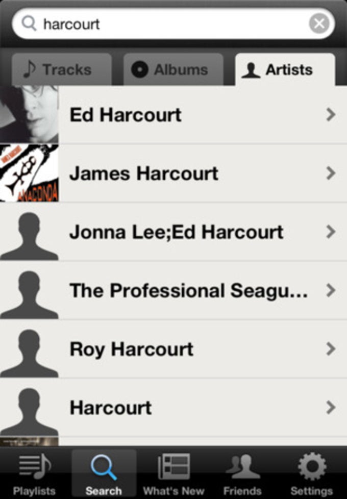 Spotify para iOS 4