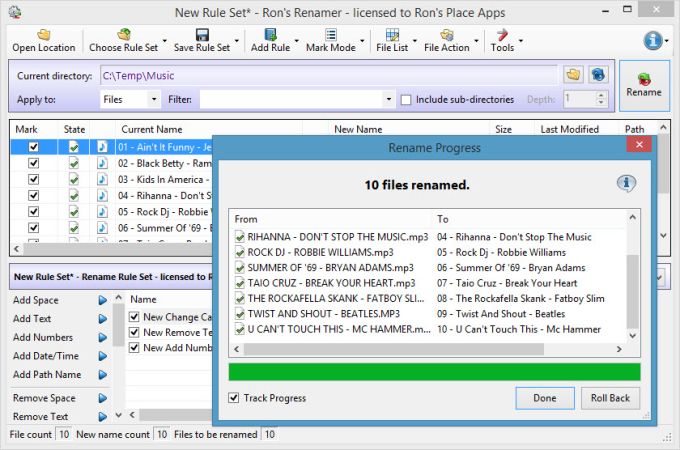 microsoft windows batch file rename