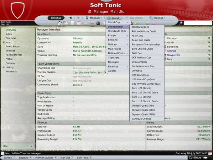 Football Manager 2008 Football Manager 2008