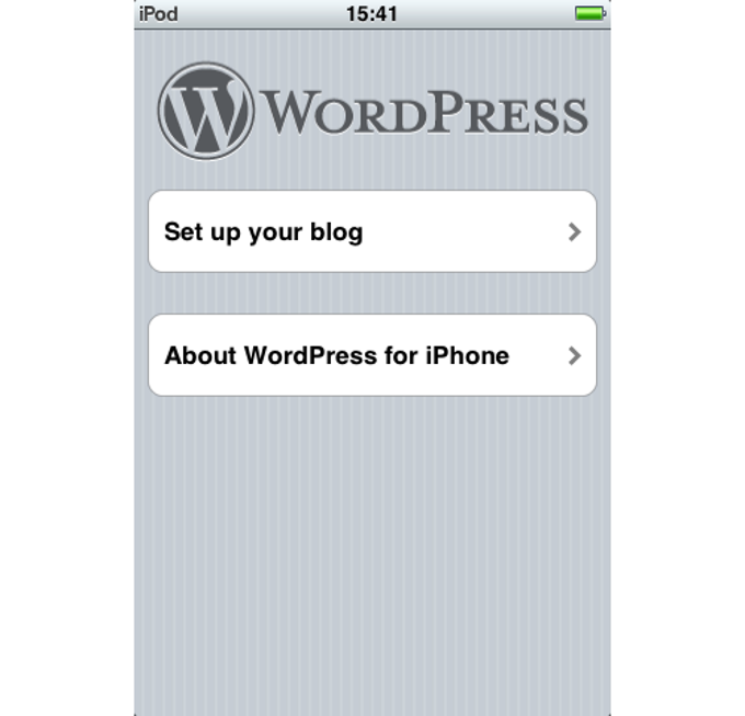 WordPress für iPhone/iPad WordPress für iPhone/iPad