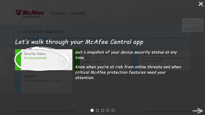 McAfee® Central McAfee® Central