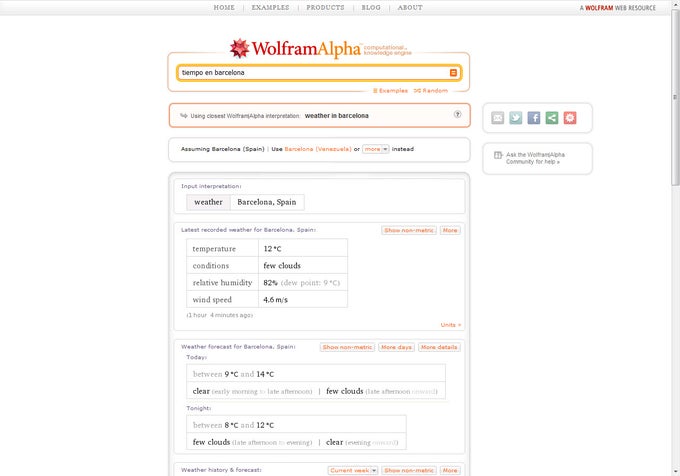 Wolfram Alpha Wolfram Alpha