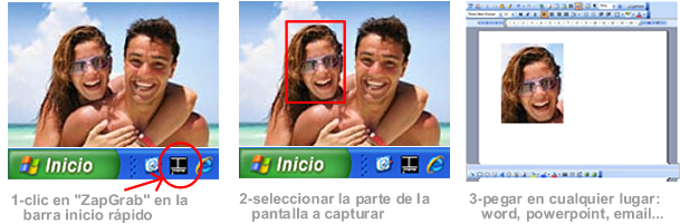Zapgrab capturador de pantalla Zapgrab capturador de pantalla