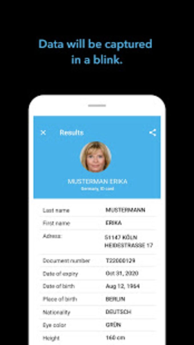 BlinkID - ID card and passport scanner