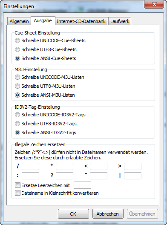 Easy CD-DA Extractor Easy CD-DA Extractor