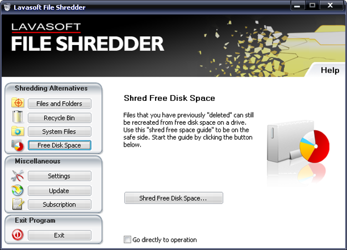 Lavasoft File Shredder Lavasoft File Shredder