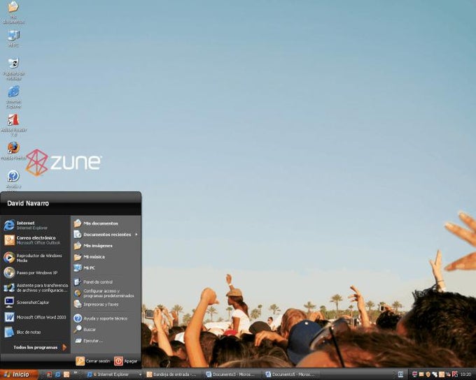 Microsoft Zune Theme Microsoft Zune Theme