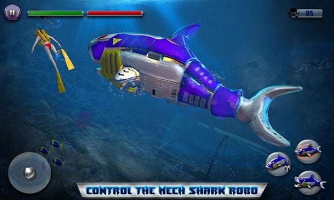 Robot Sea Shark Simulator Robot Sea Shark Simulator