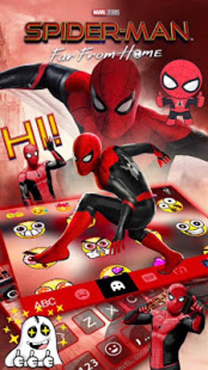 Spider-Man: Far From Home Keyboard Theme для Android — Скачать