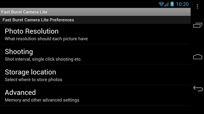 Fast Burst Camera Fast Burst Camera