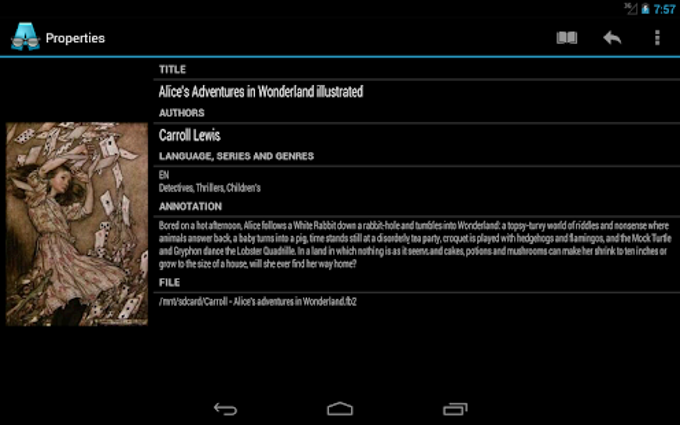 AlReader -any text book reader AlReader -any text book reader