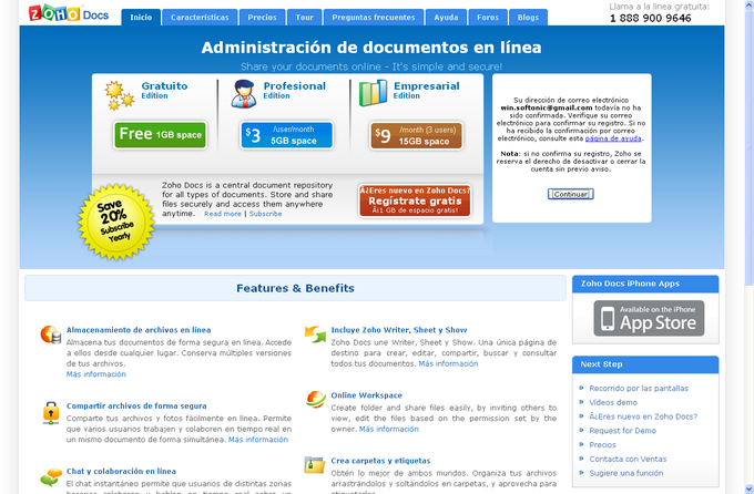 Zoho documentos