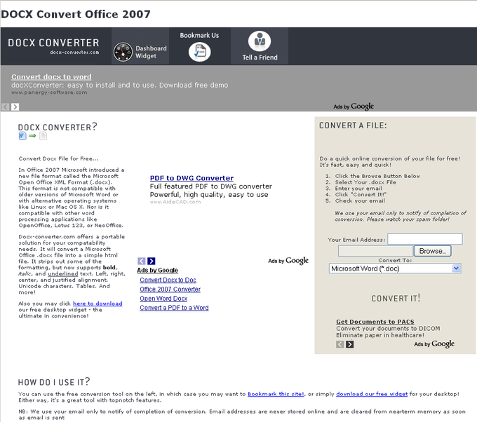 DOCX Converter DOCX Converter