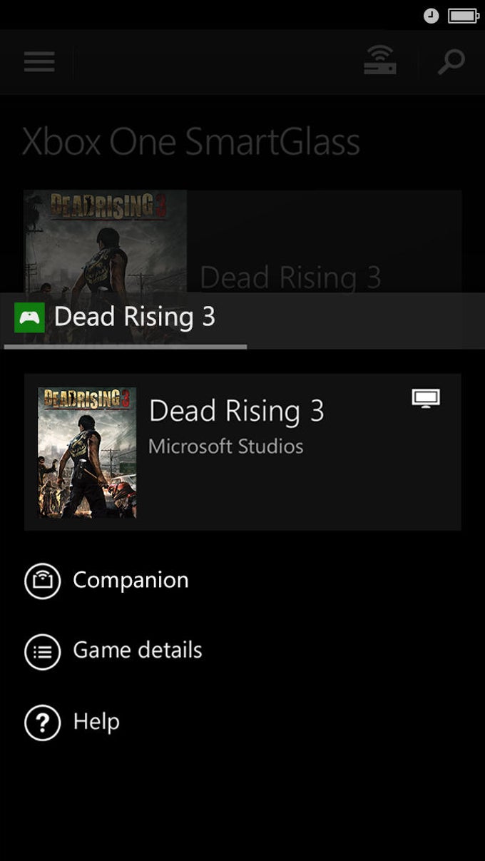 Xbox One SmartGlass Xbox One SmartGlass