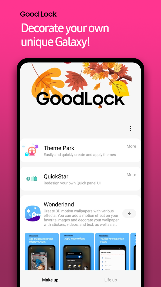 Samsung Good Lock APK для Android — Скачать