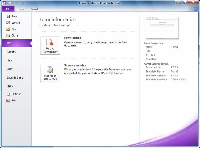 Microsoft InfoPath Microsoft InfoPath