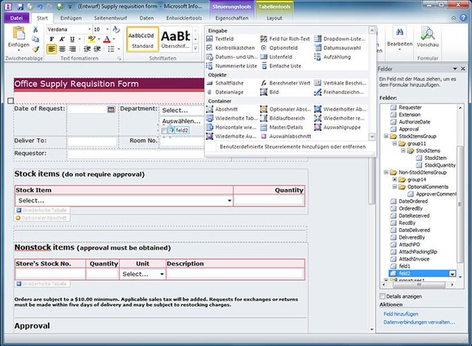 Форма microsoft infopath xml чем открыть