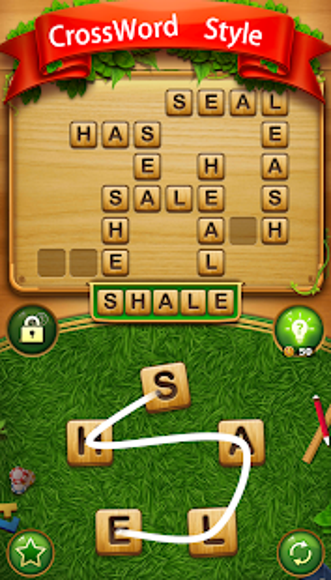 Word Cross Connect : English CrossWord Search Game