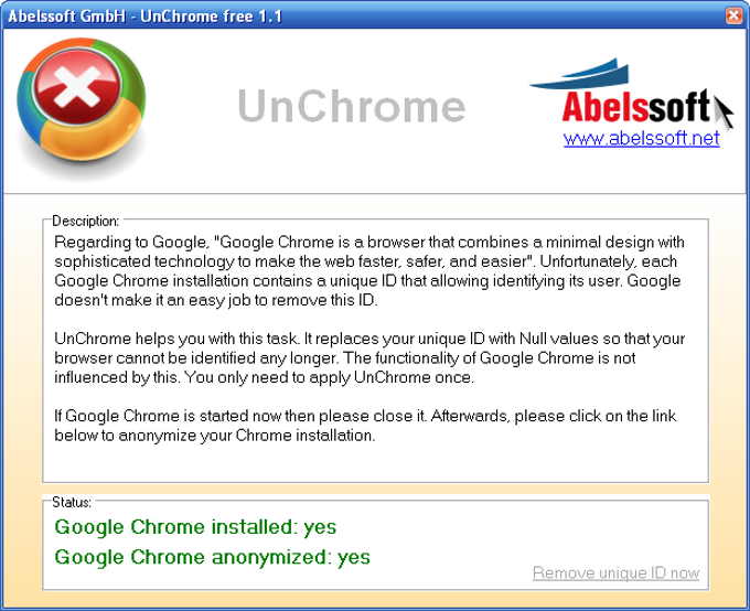 UnChrome UnChrome