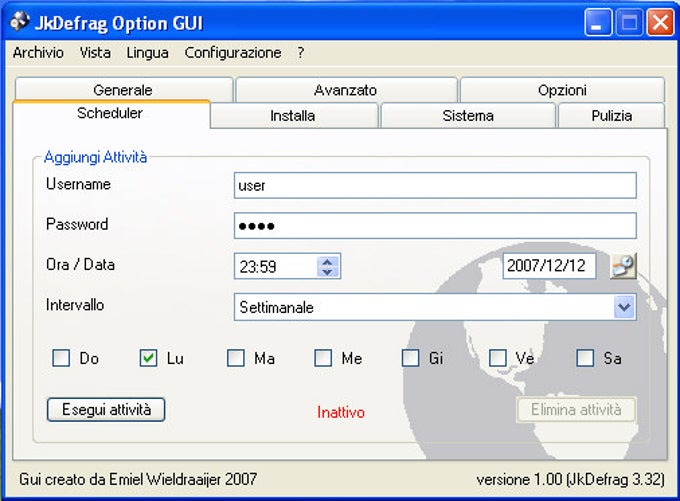 JKDefrag GUI JKDefrag GUI