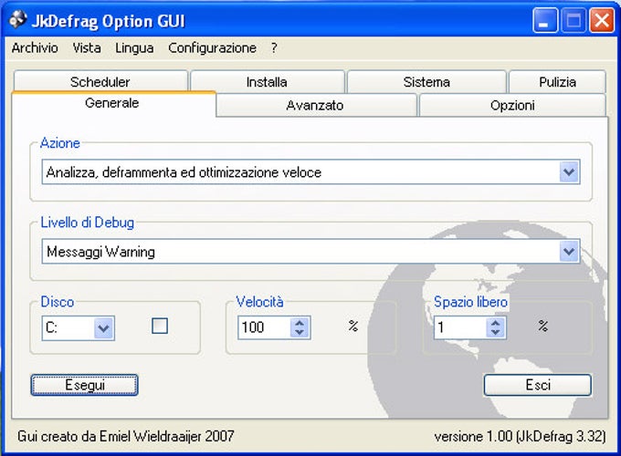 JKDefrag GUI JKDefrag GUI