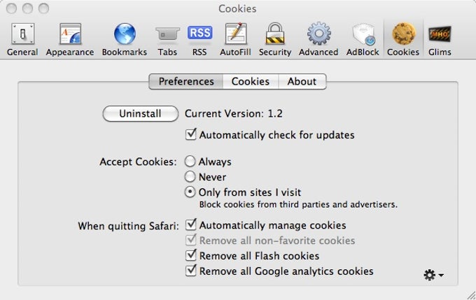 Safari Cookies Safari Cookies