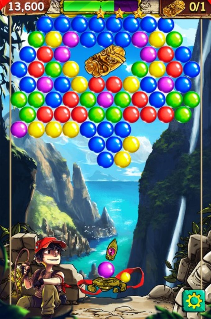 how to play bubble shooter pop on face book