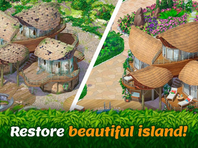 Tropical Forest: Match 3 Story