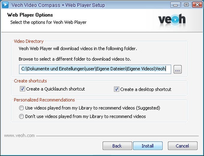 Veoh Video Compass + Web Player Veoh Video Compass + Web Player