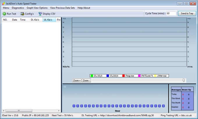 JD's Auto Speed Tester JD's Auto Speed Tester