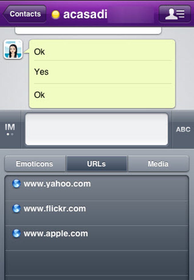Yahoo! Messenger Yahoo! Messenger